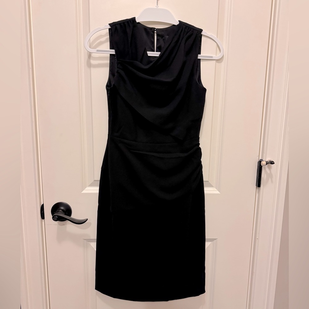 BNWT J Crew 365 Black Crepe Dress 0P